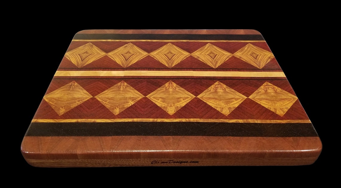 Cutting Board Diamond 2 Layer 15 1/2 X 12 1/4 X Etsy UK