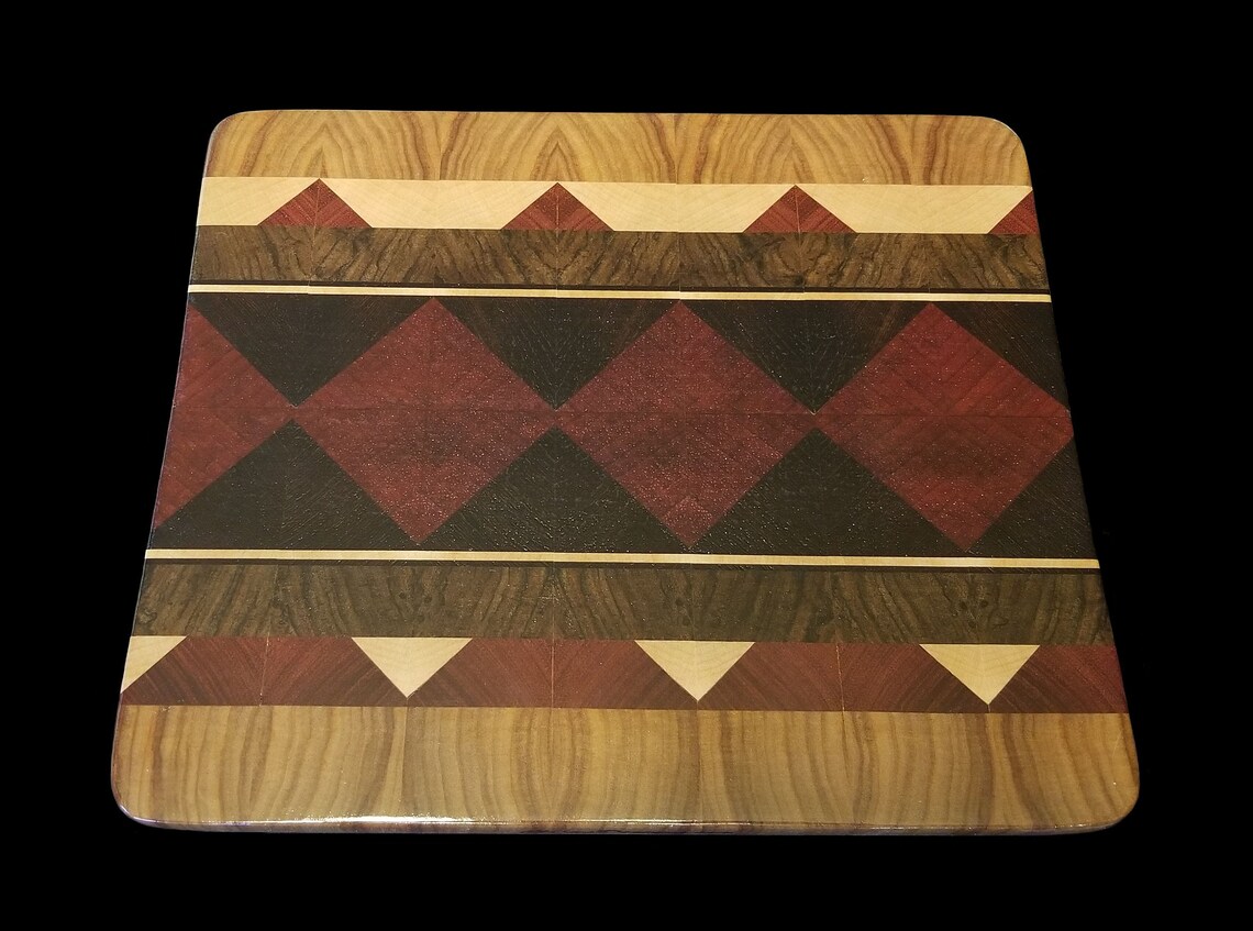 Cutting Board Diamond 11 1/2 x 9 3/4 x 3/4 Etsy
