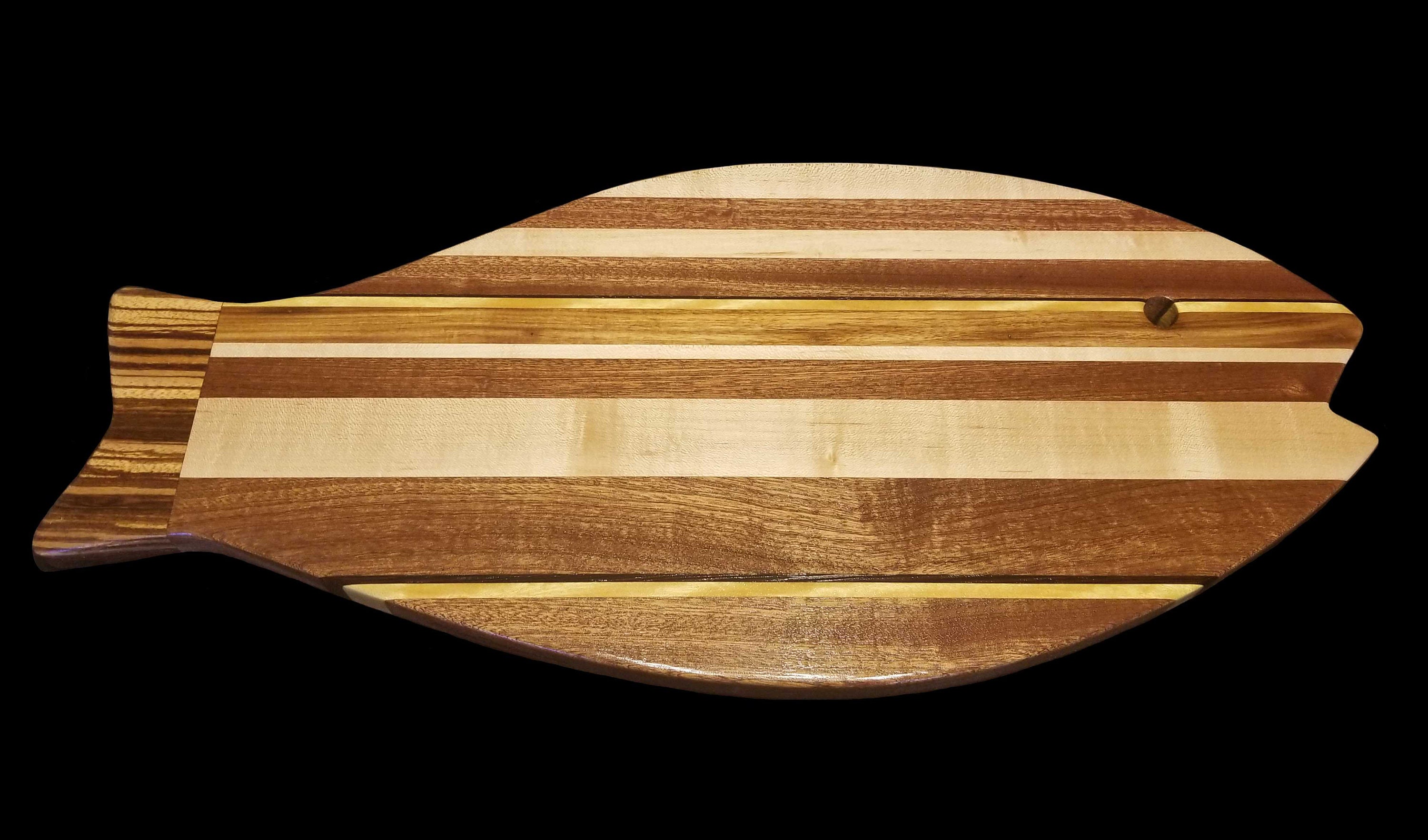 Cutting Board Fish Shaped 24 X 10 7/8 X Etsy