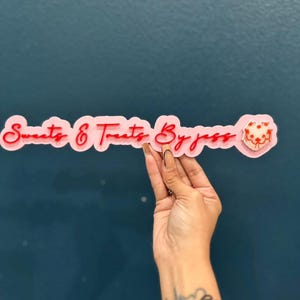 3D Business Watermark | Physical Watermark Logo | Acrylic Social Media Sign | Social Media Post | Laser Cut Name | Business Logo Sign |