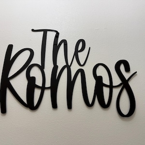 Custom Last Name Sign | Large Acrylic Sign | Wall Acrylic Sign | Wall Event | Family Name Sign | Personalized Name Sign | Back Drop Sign