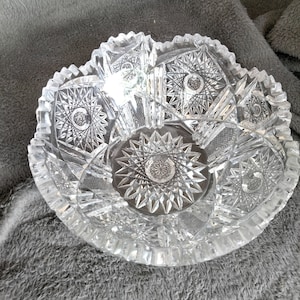 Cut Glass/Crystal Bowl