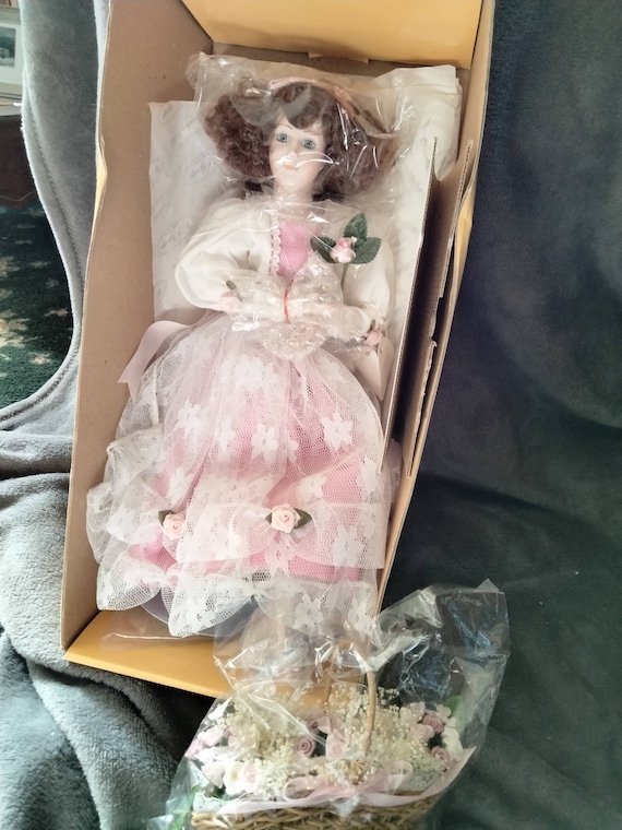 Romantic Flower Maidens Rose Who is Love Porcelain Doll - Etsy