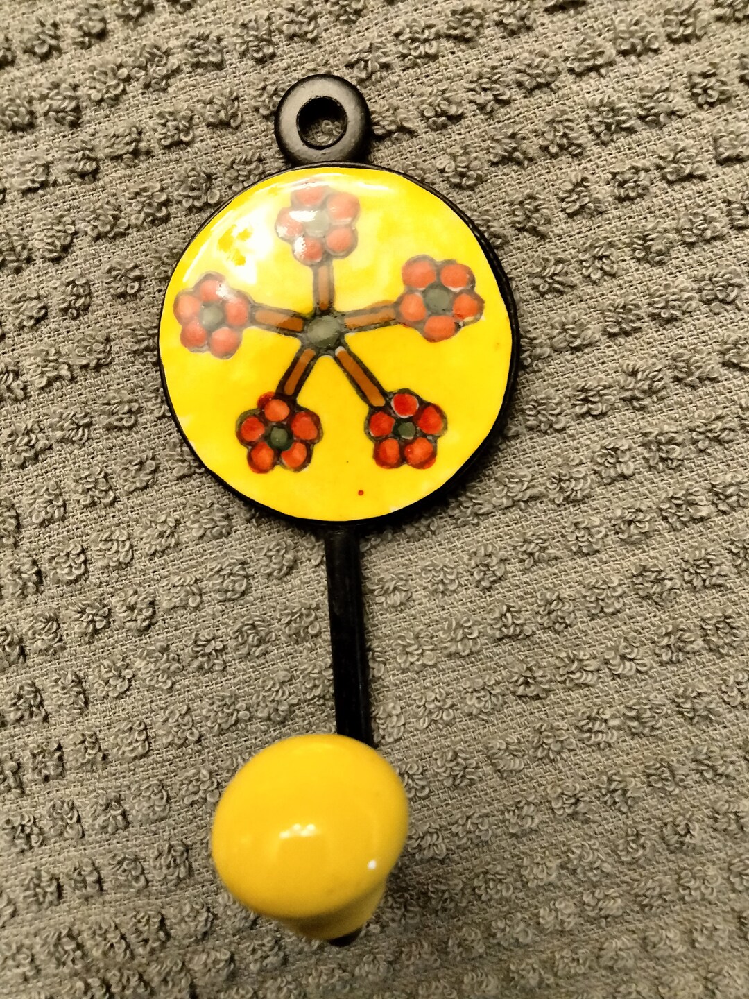 Ceramic Tile Hook Etsy