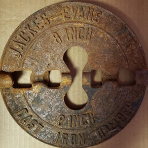 Vintage Cast Iron Damper