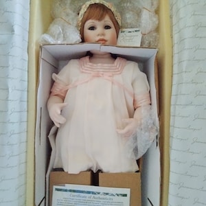 Designer Guild Collection Limited Edition Artist doll Faith porcelain doll