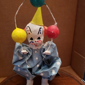 paper Mache clown