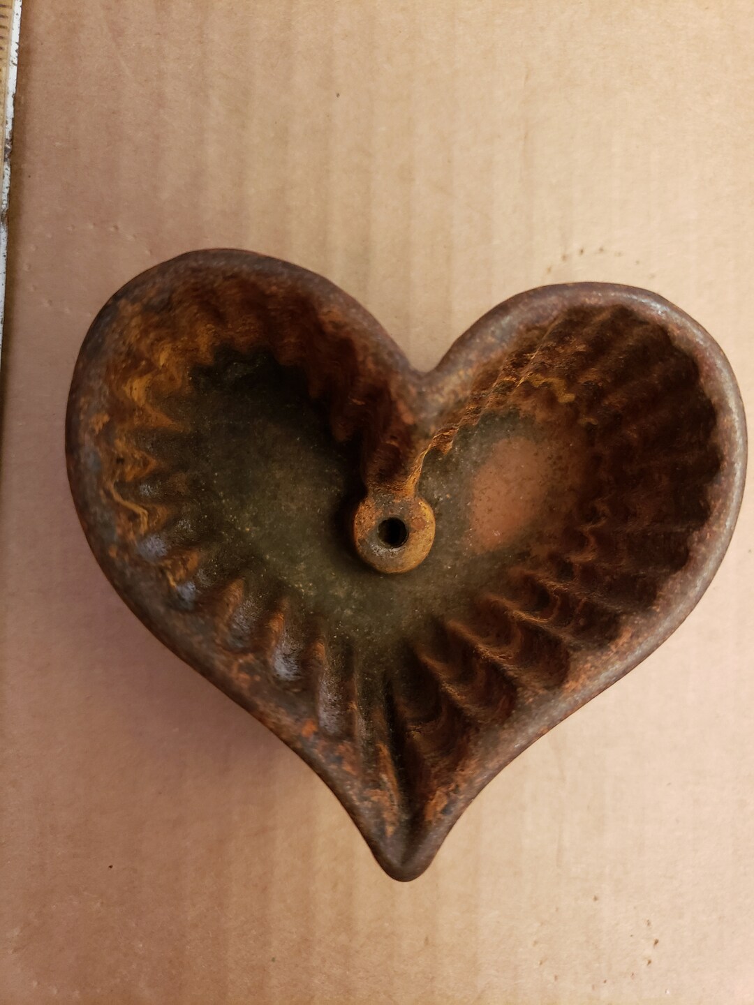 Vintage Cast Iron Waffle Iron Mold Etsy