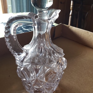 Botella de cruet vintage