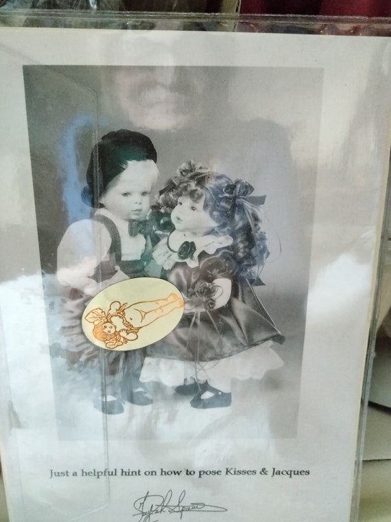 The Fayzah Spanos Collection Kisses and Jacques Porcelain Dolls - Etsy