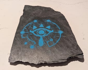 Sheikah Slate on a Slate Stone