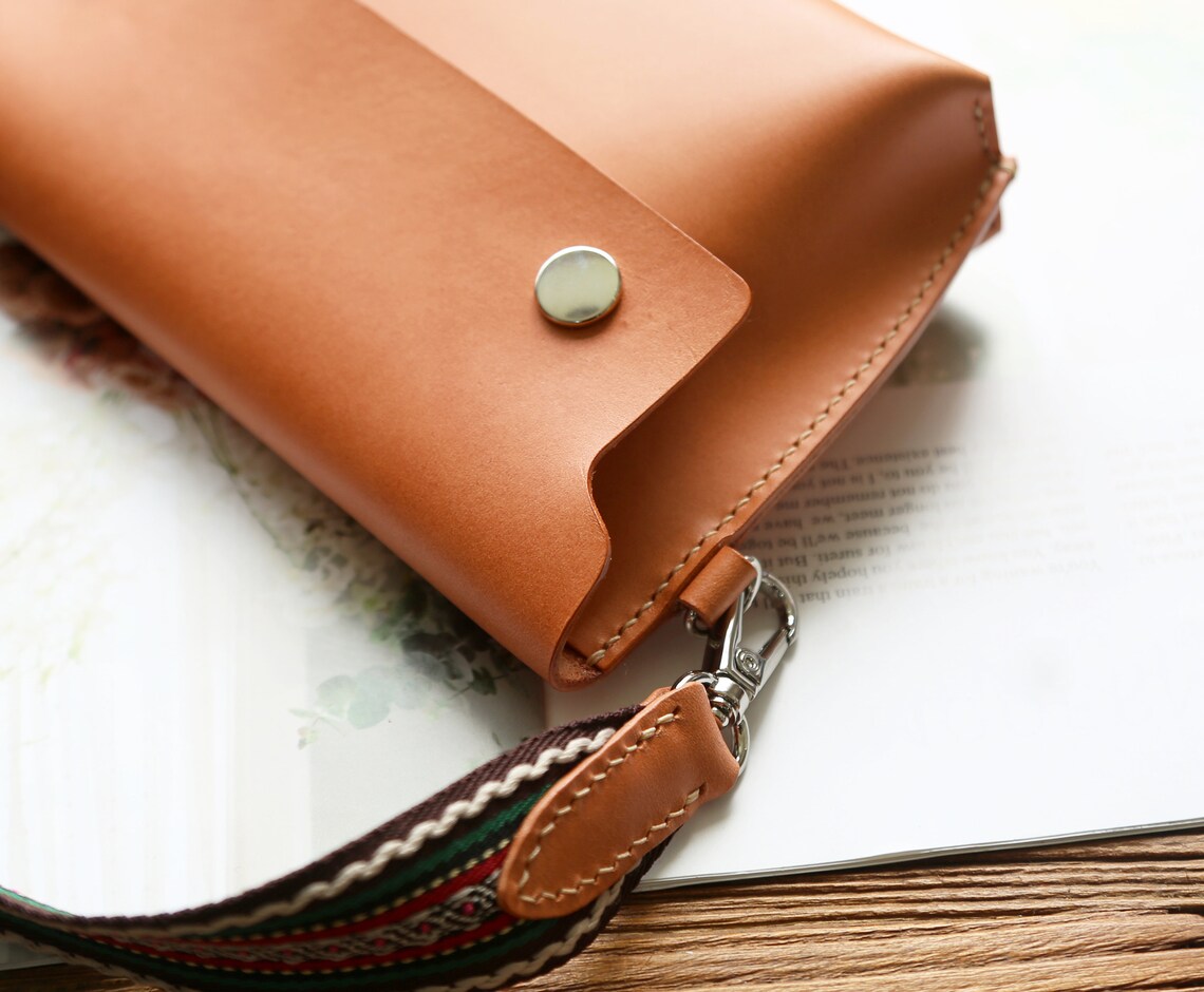 Handmade Leather Clutch Purse for Women Genuine Leather Etsy
