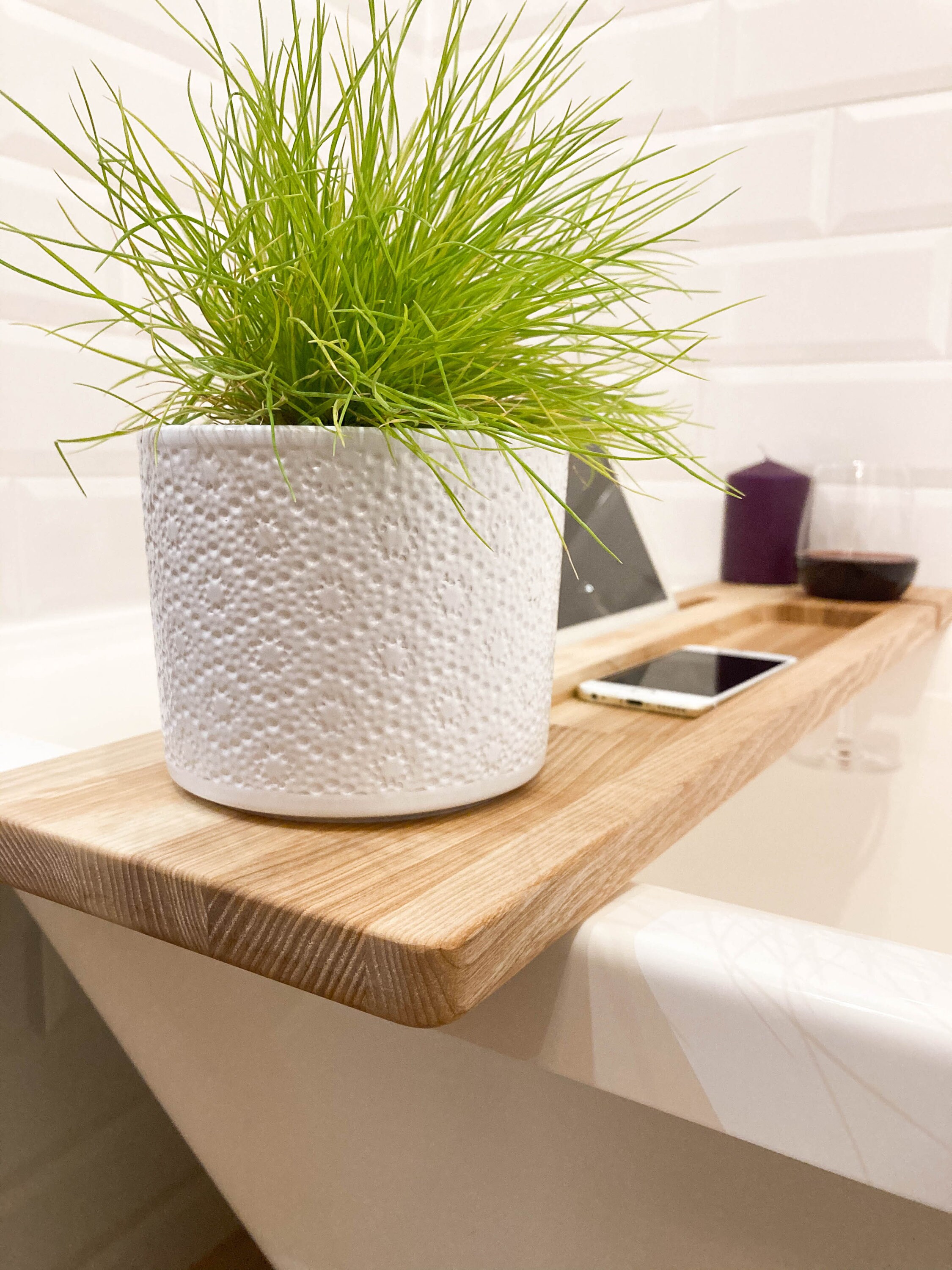 Bade caddy Badebrett Badewannenablage | Etsy