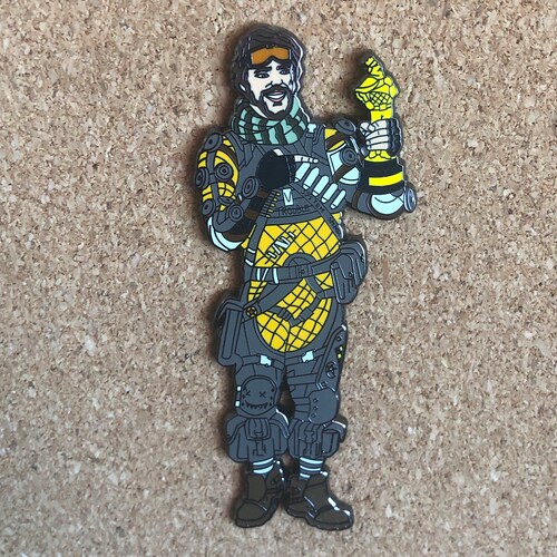 Apex Legends Mirage Hard Enamel Limited Edition Pin Etsy