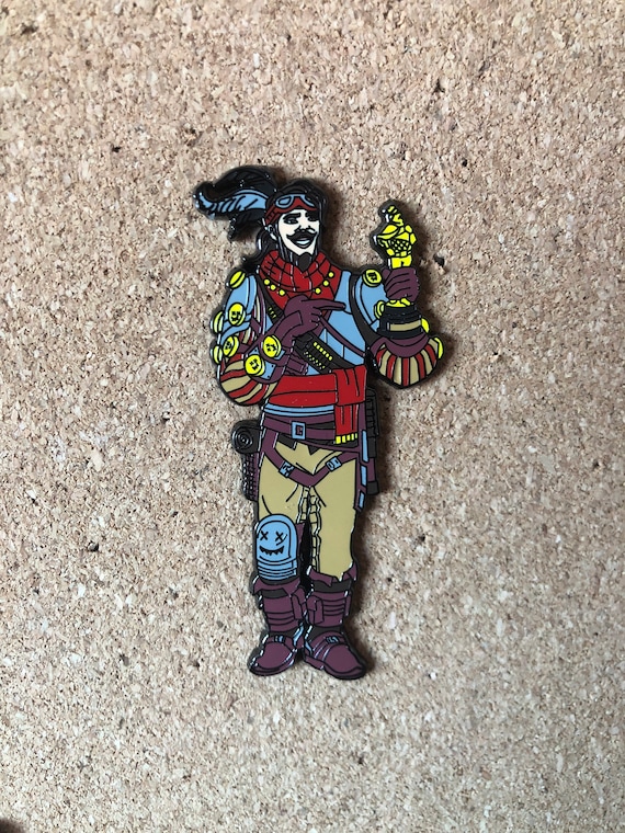 Mirage Apex Legends Fools Gold Limited Edition Enamel Pin Etsy