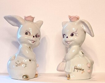 Antique Salt and Pepper Shakers , Novelty Salt and Pepper Shakers