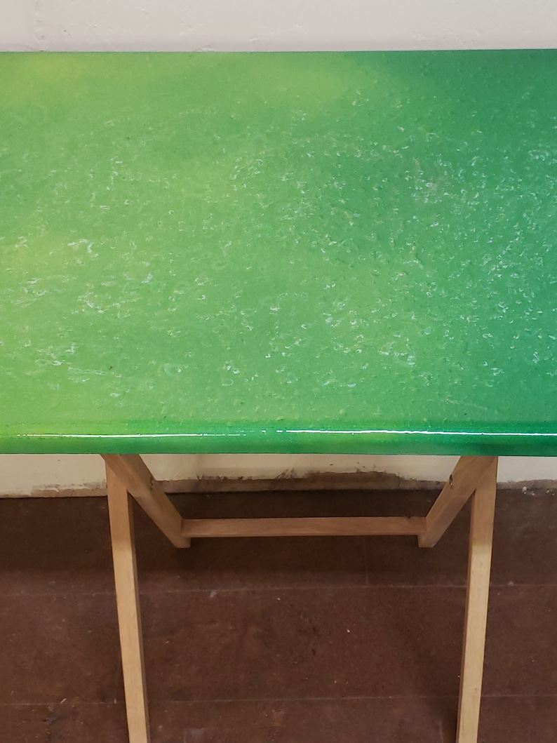 Custom Epoxy Art Tray Tables Etsy