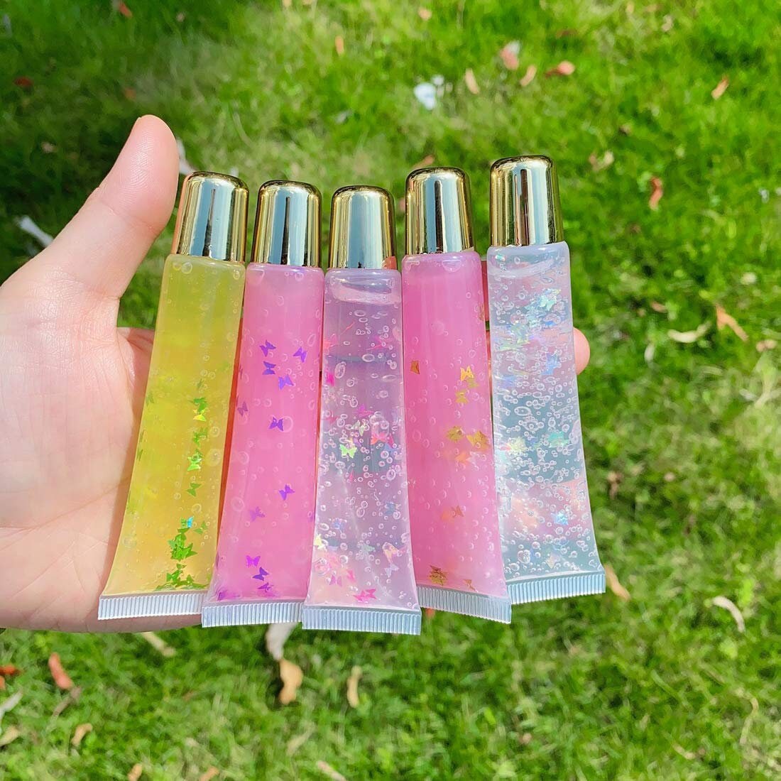 50Pcs 15ml Lip Gloss Tubes Lipstick Container Diy Balm Etsy
