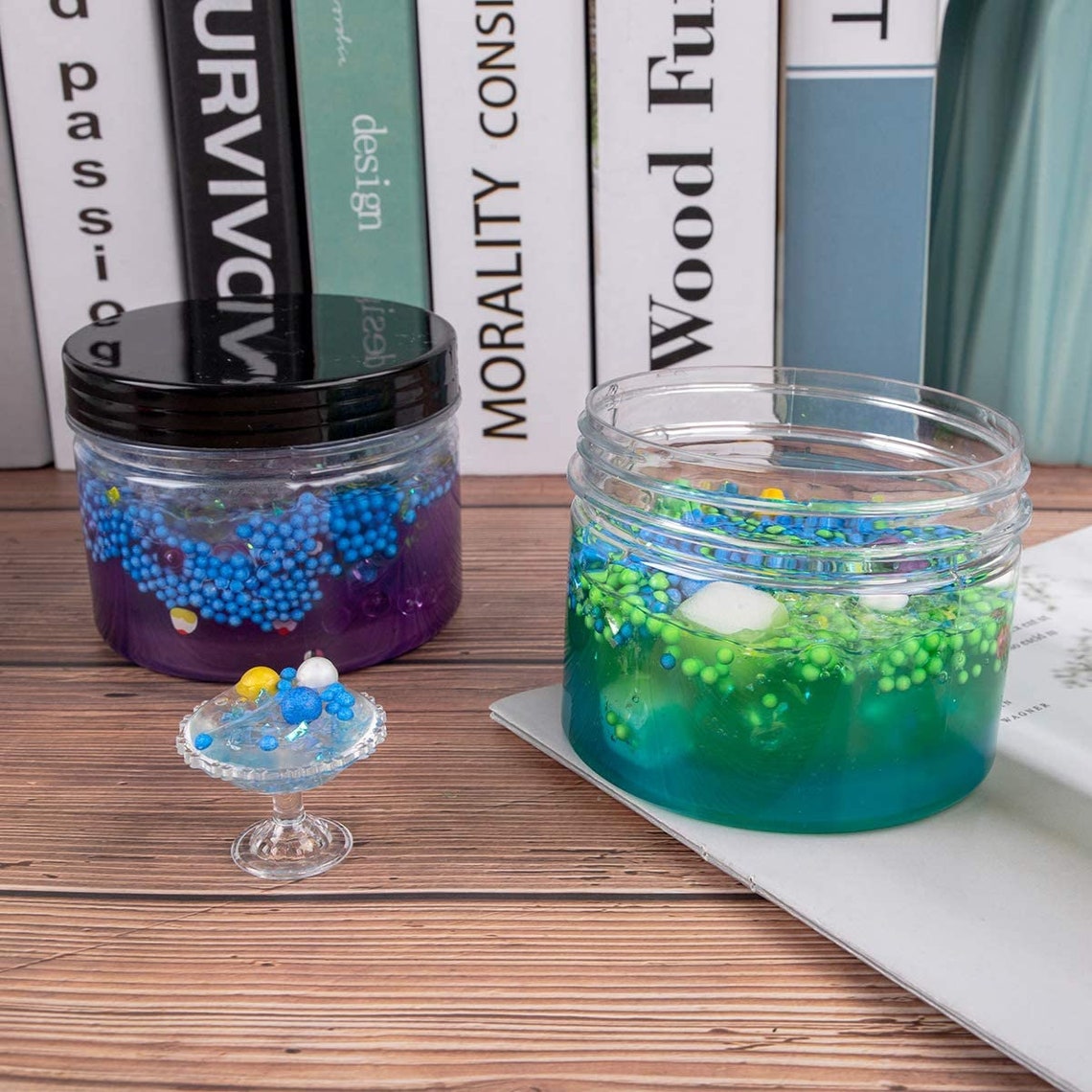10 Pack 10oz Slime Containers Slime Supplies Plastic Etsy