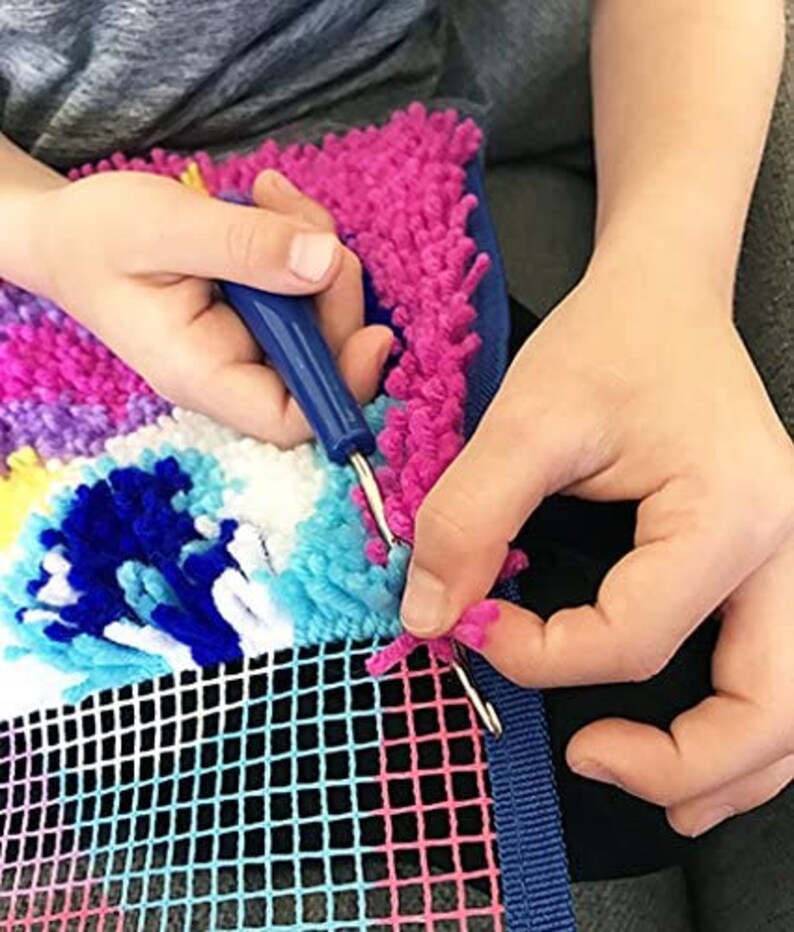 Minirug Sewing Kit Knitting Supplies Craft Yarn Crochet Etsy