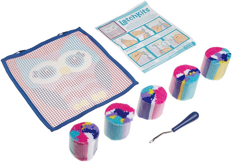 Minirug Sewing Kit Knitting Supplies Craft Yarn Crochet Etsy