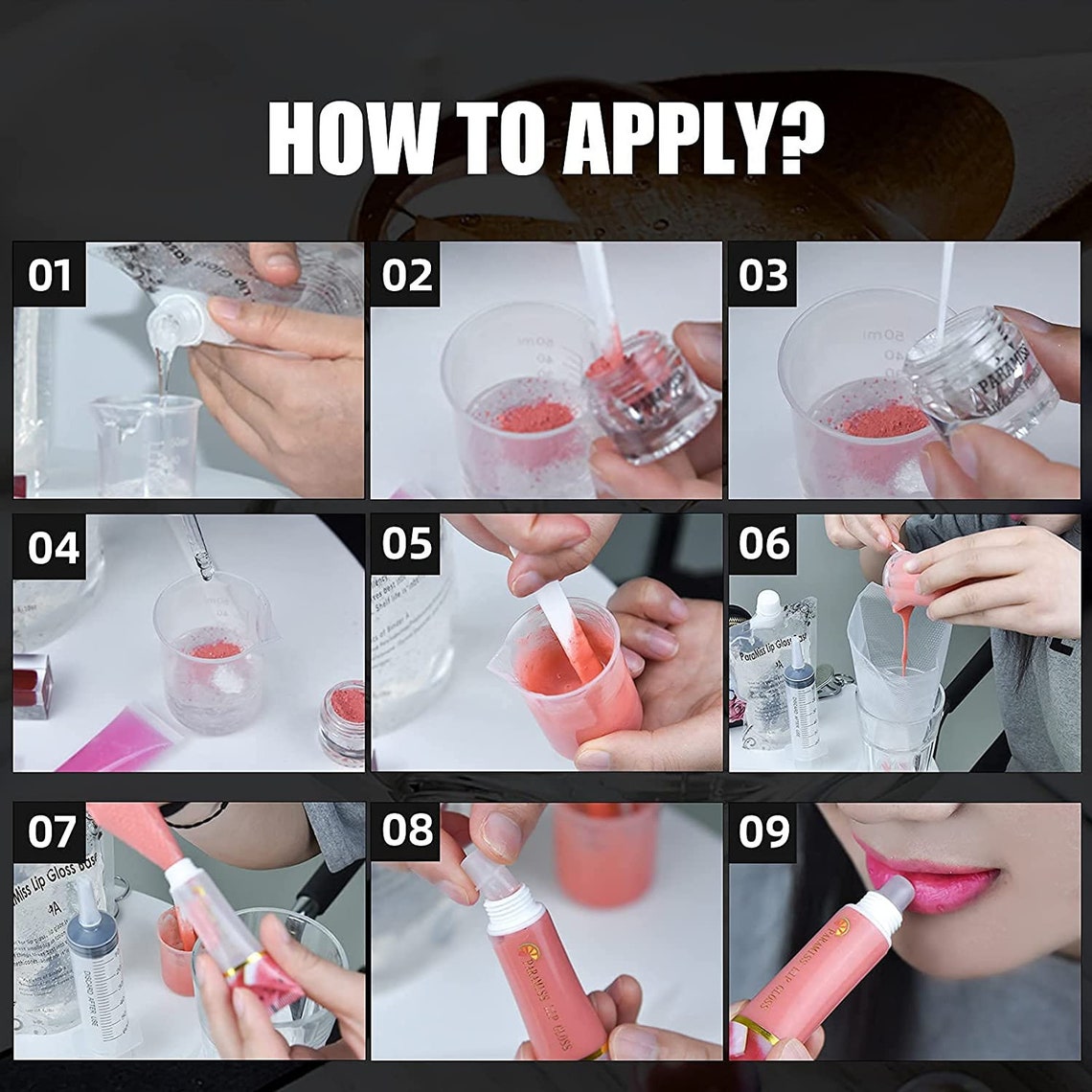 350 ML Lip Gloss Base Versagel Diy Cosmetics Craft Kit Etsy