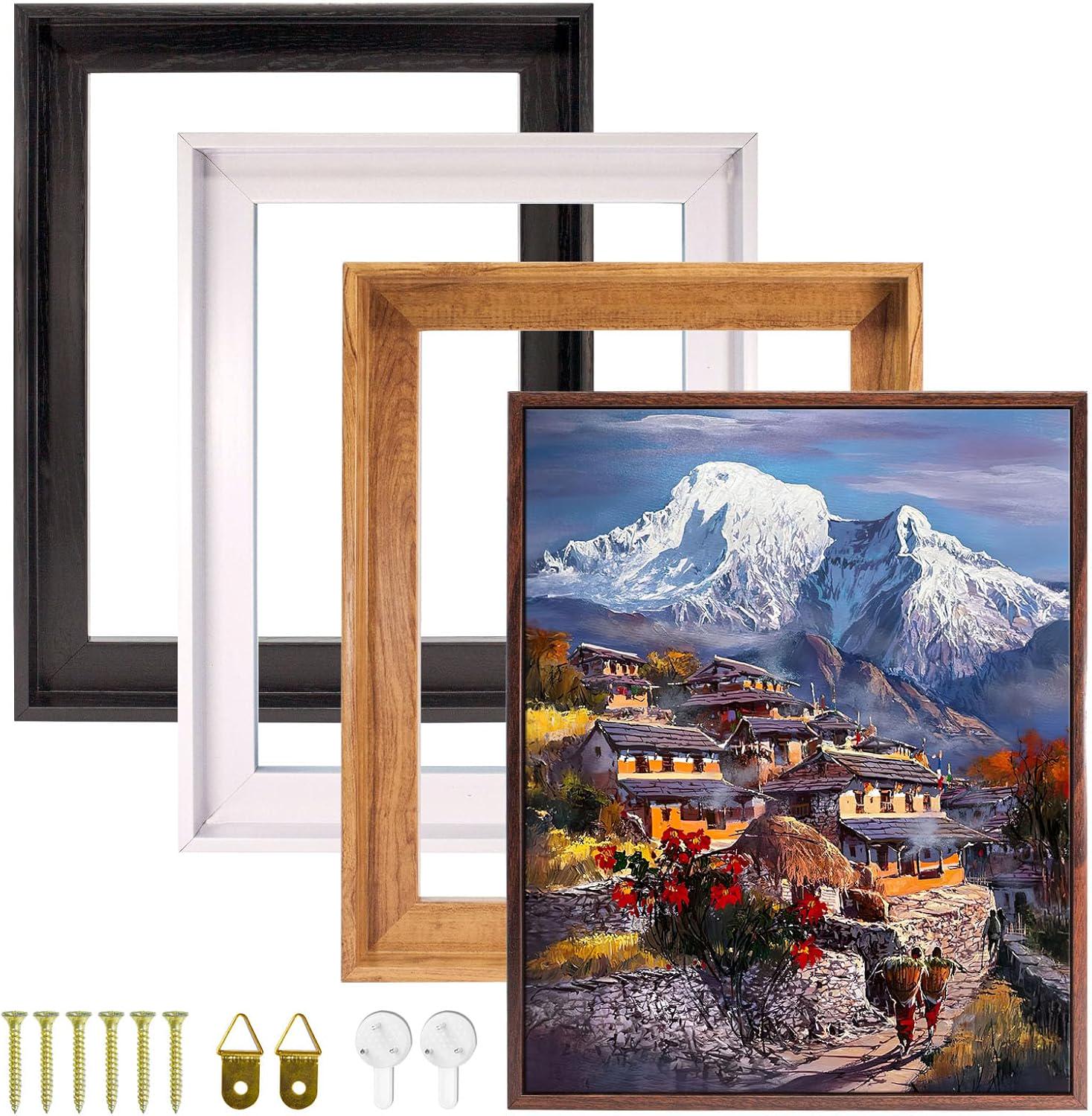 12×16㎝「見知らぬ風景」油彩画・原画・額装・壁掛け・独立スタンド付き 油彩画 洋画 (油絵額縁付きで納品対応可) SM ～ WF6 「安曇野