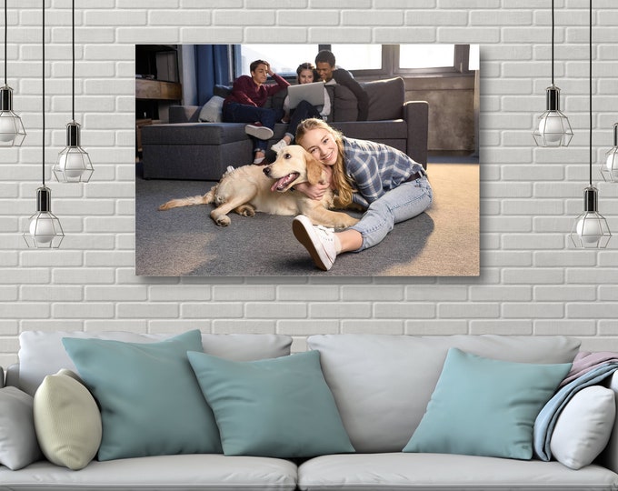 2023 Wall Calendar Print on Canvas 18x24 Inches Canvas Calendar Etsy