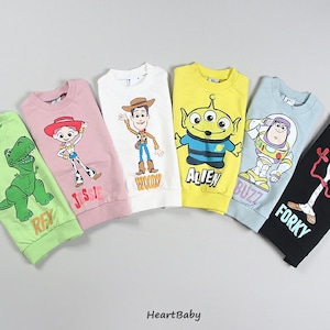 6 Color | Toy Story Sweatshirt | Disney | Pixar | Alien | Buzz | Jessie | Woody | Forky | Rex | Toddler Toy Story | Kids Toy Story