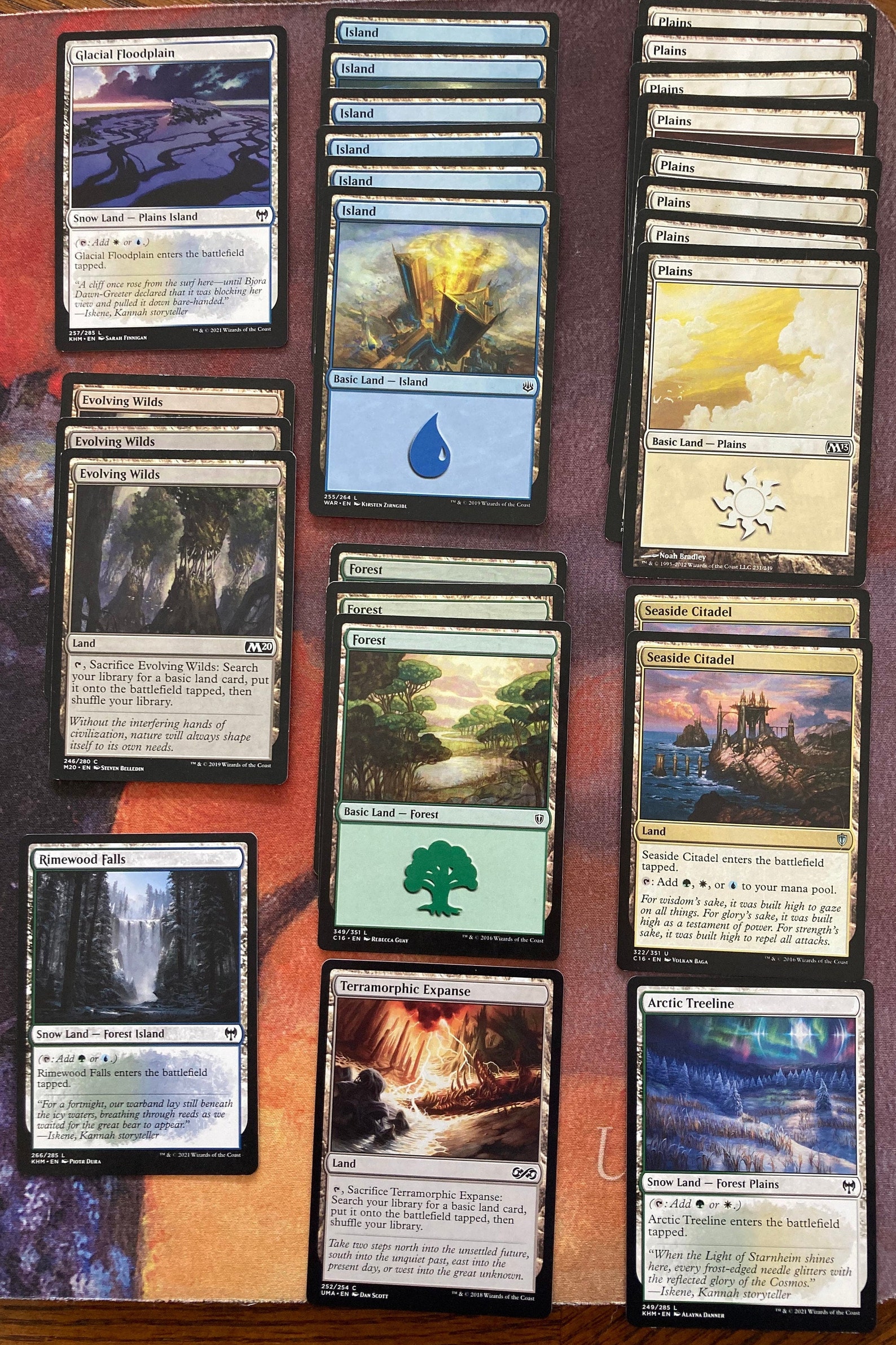 White/Blue/Green Blink 60 card MTG deck Etsy