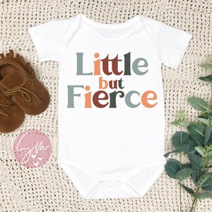 Little but fierce | Onesie svg | Newborn Svg | new baby svg |baby boy svg | baby girl svg | svg files for cricut