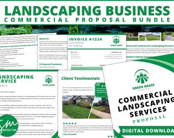 Landscaping Proposal template, business proposal, landscaping proposal, Landscaping template, landscaping, landscaping business, template