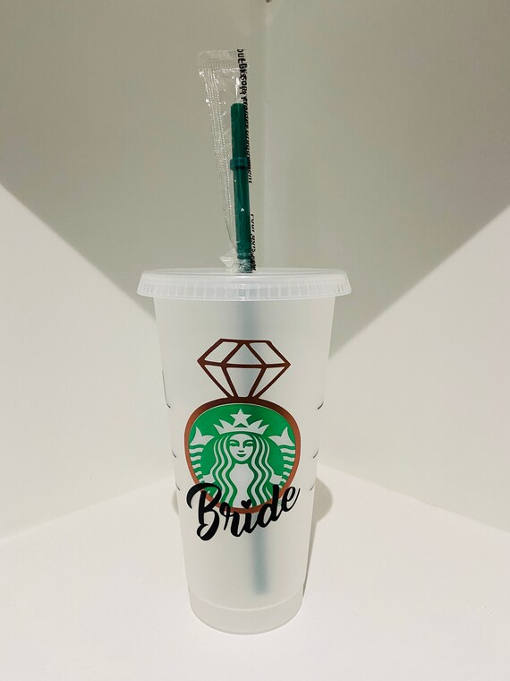 Bride Starbucks Reusable Cup - Etsy