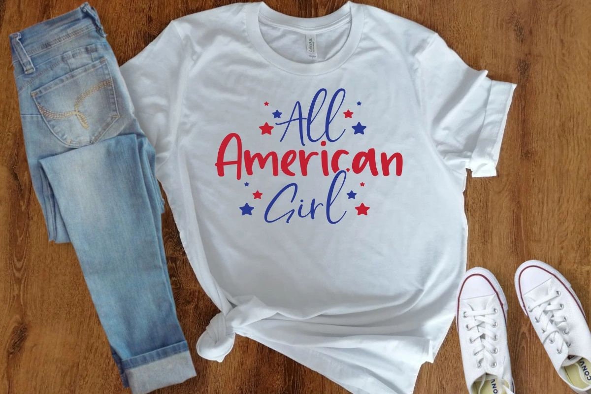 All American Girl T Shirt | Etsy