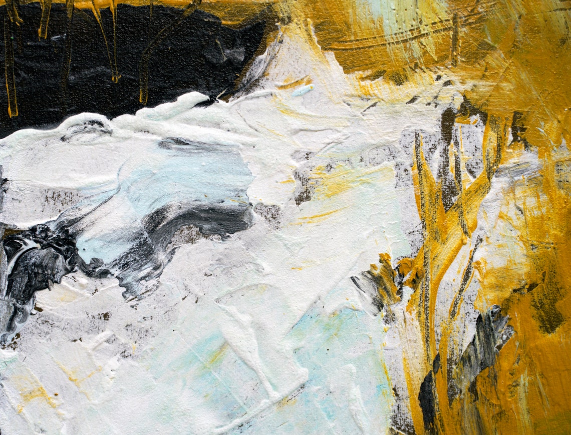 Nature and Environment Inspired Abstract Art original Etsy