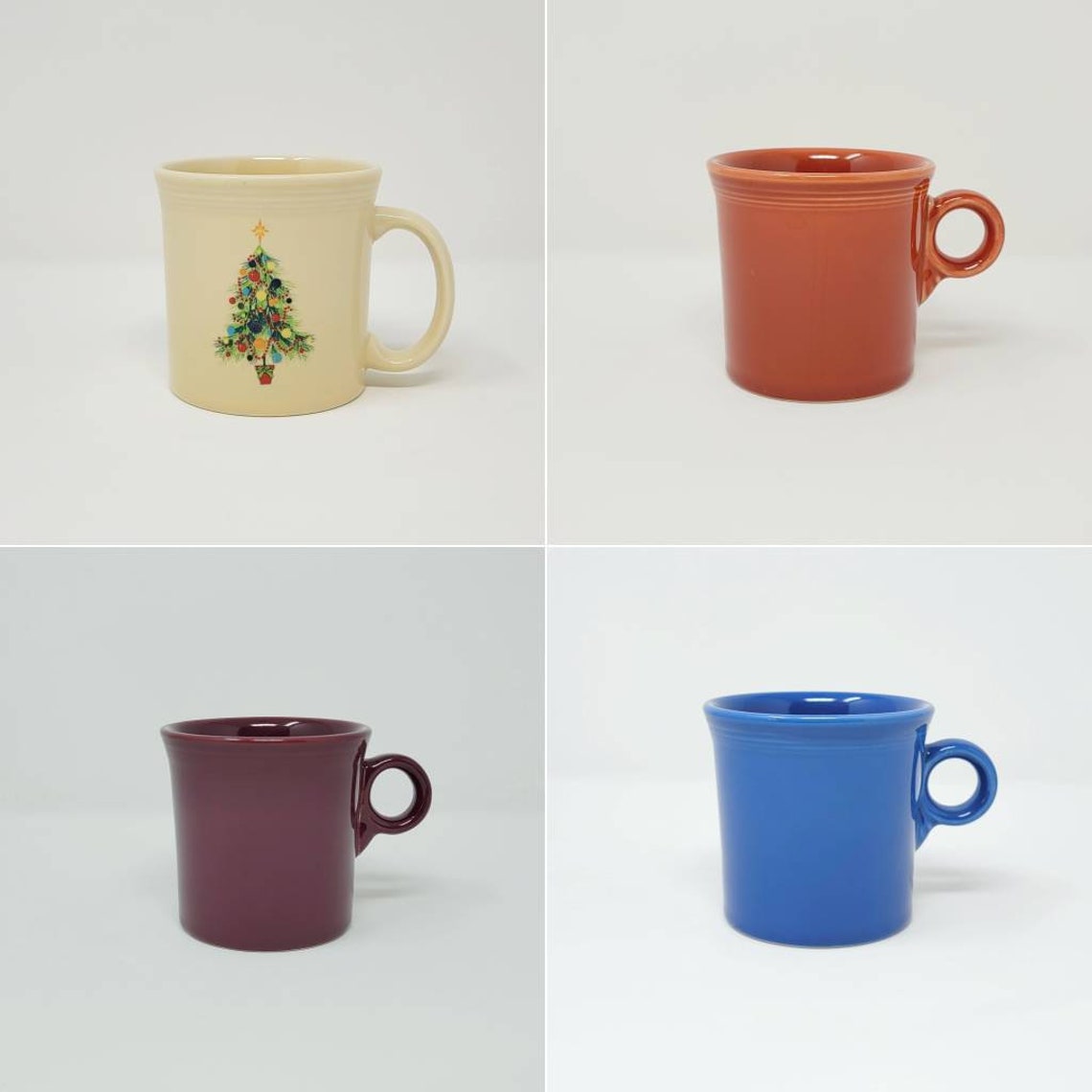 Fiestaware Java Mugs, Coffee Cups, Tom & Jerry | C Handle, Ring Handle ...