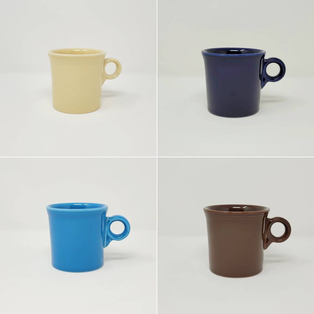 Fiestaware Java Mugs Coffee Cups Tom & Jerry C Handle - Etsy
