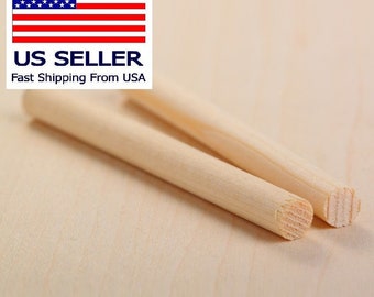 Violin Sound Post, High quality aged Spruce wood, Pack of 2