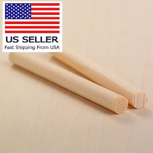 Violin Sound Post, High quality aged Spruce wood, Pack of 2