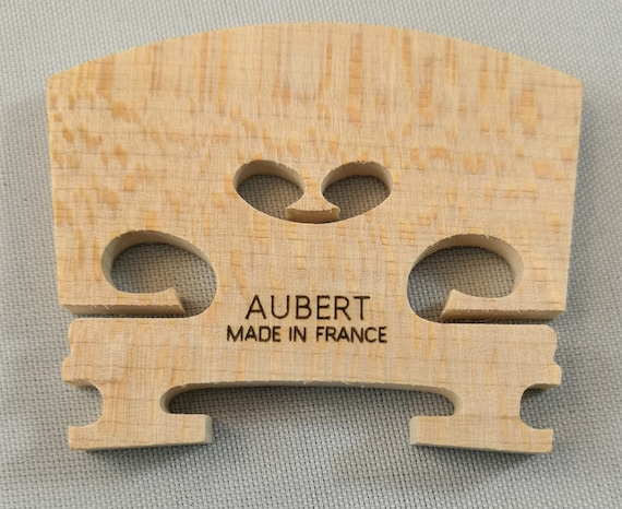 Genuine AUBERT Violin Bridge Made in France 4/4 , European Maple 