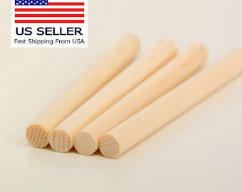 Violin Sound Post, High quality aged Spruce wood, Pack of 4