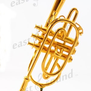 Miniature Cornet, 3.5&quot; Perfect Music Gift