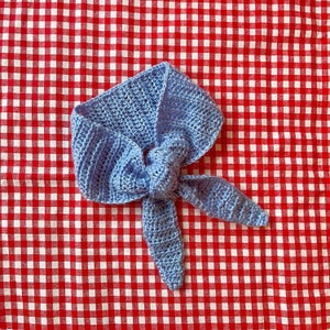 Crochet Bandana Scarf Pattern, Sophie Scarf Inspired, Neck Scarf, Bandana Scarf