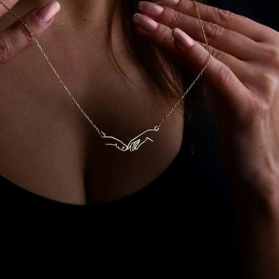 Paw Creation Necklace Animal Lover Gift Pet Jewelry Dainty Etsy UK