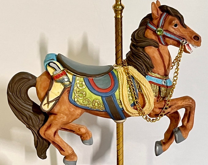 Carousel Horse Music Box by Tobin Fraley, American Carousel Collection