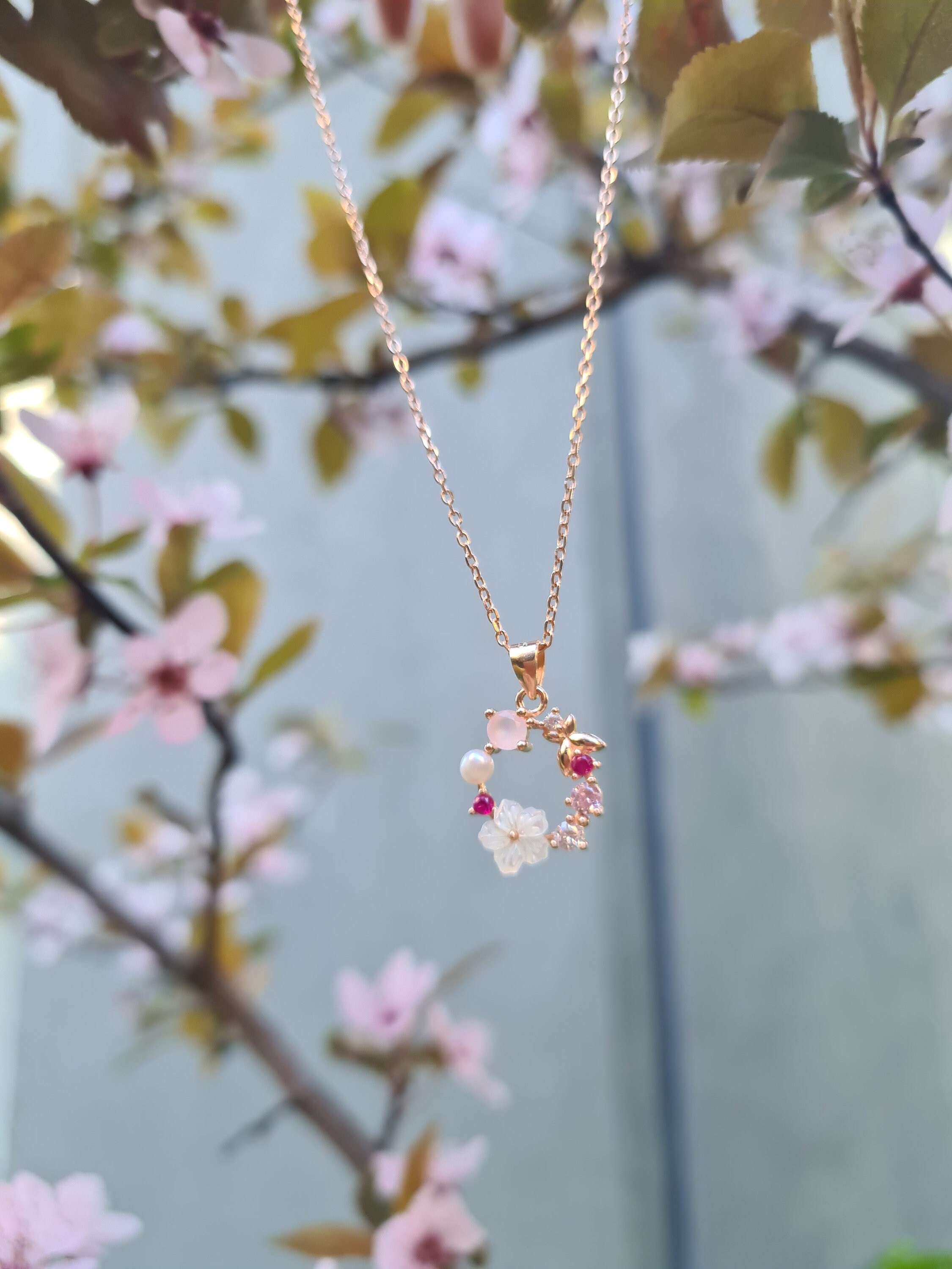 Girls Pink Flower Locket, Half Inch, Sterling Silver – Fortunoff