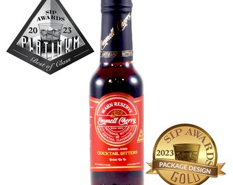 Cocktail Bitters | Emmett Cherry Bitters (Barrel-Aged)| (5 fl. oz.) bottle