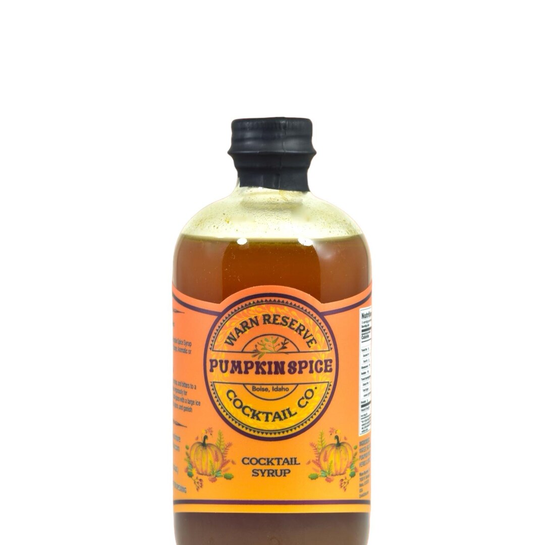 Cocktail Mixer Pumpkin Spice Cocktail Syrup, 8 Fl. Oz. Etsy