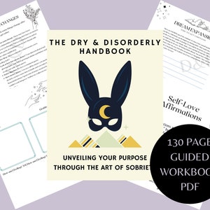Addiction Recovery Guided Workbook Sober Journal