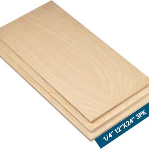 1/4" (6mm) Baltic Birch Plywood – B/BB Grade (Varying Lengths and Widths) image 7